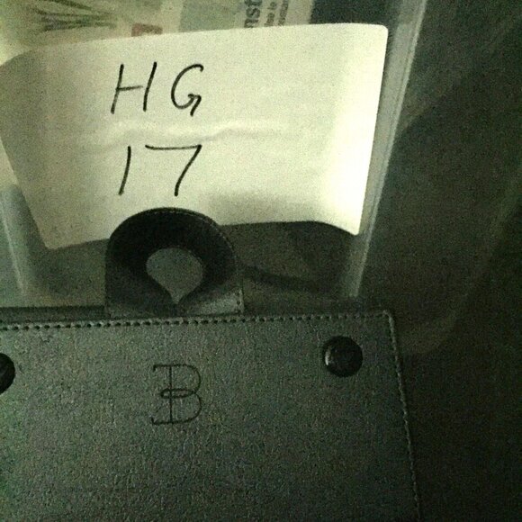 Hanging Jewelry & Accessory Organizer Box Roll Up Storage 5 Compartments - Picture 5 of 5